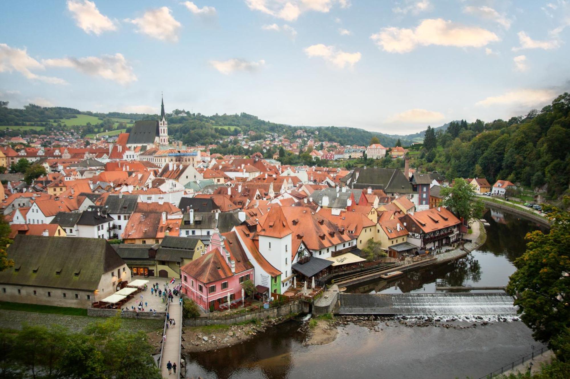 Rezidence Plesivec - Rodinny Apartman S 3 Loznicemi Český Krumlov Esterno foto